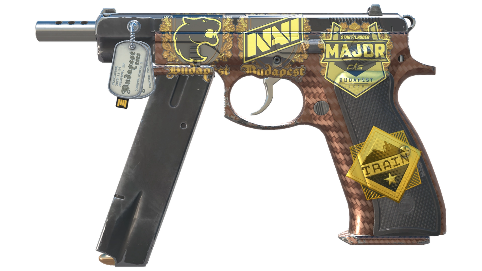 Souvenir CZ75-Auto | Copper Fiber (Minimal Wear)
