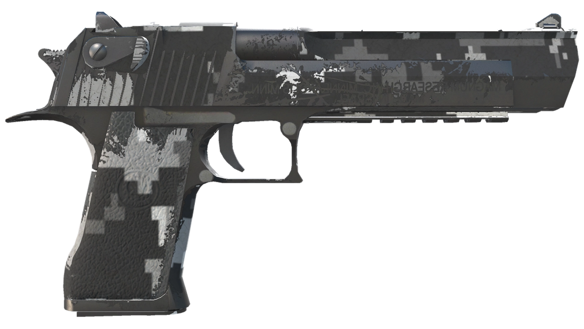Сувенирный Desert Eagle | Пиксельный камуфляж «Город» (Поношенное)