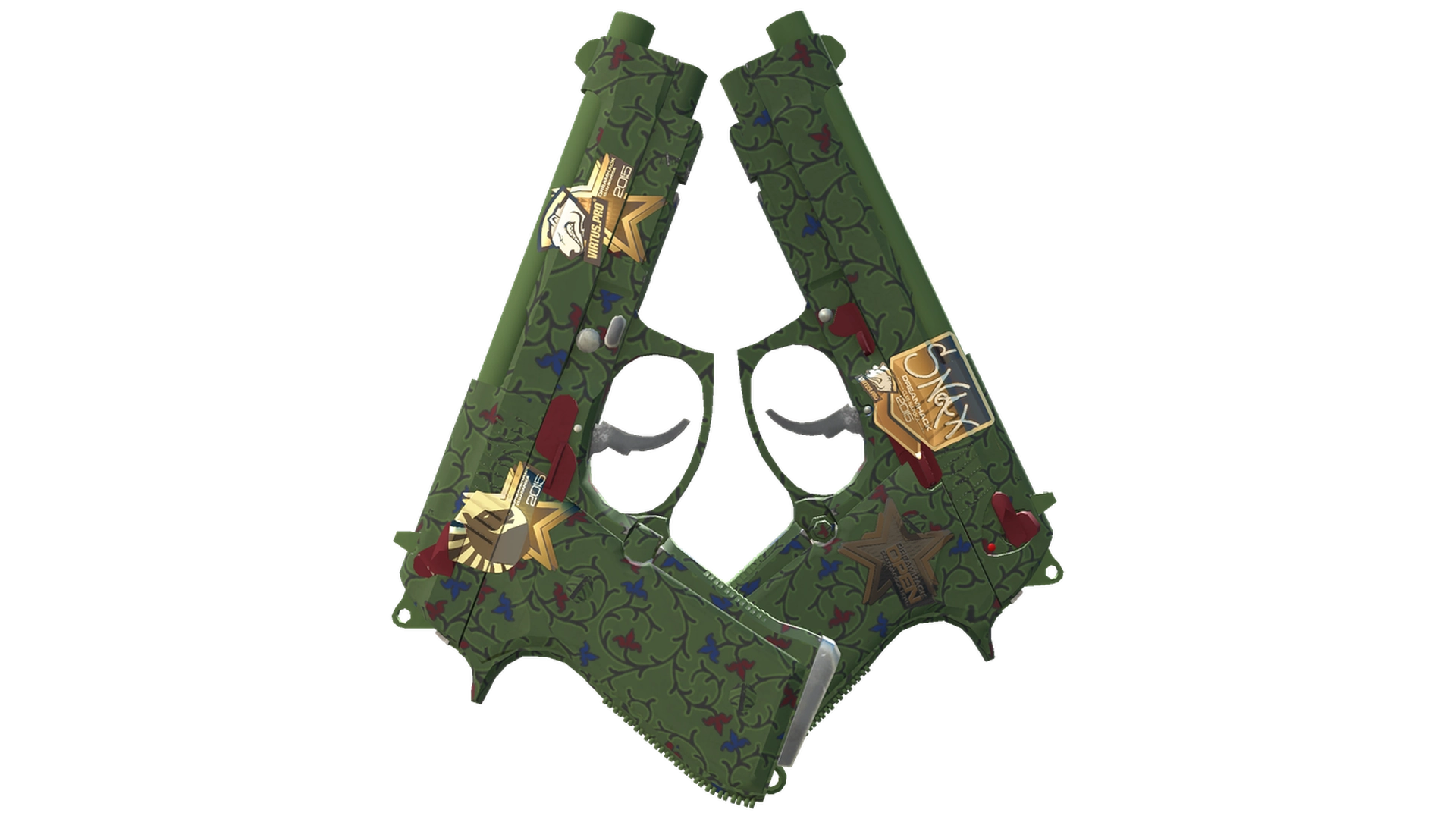 Souvenir Dual Berettas | Briar (Factory New)