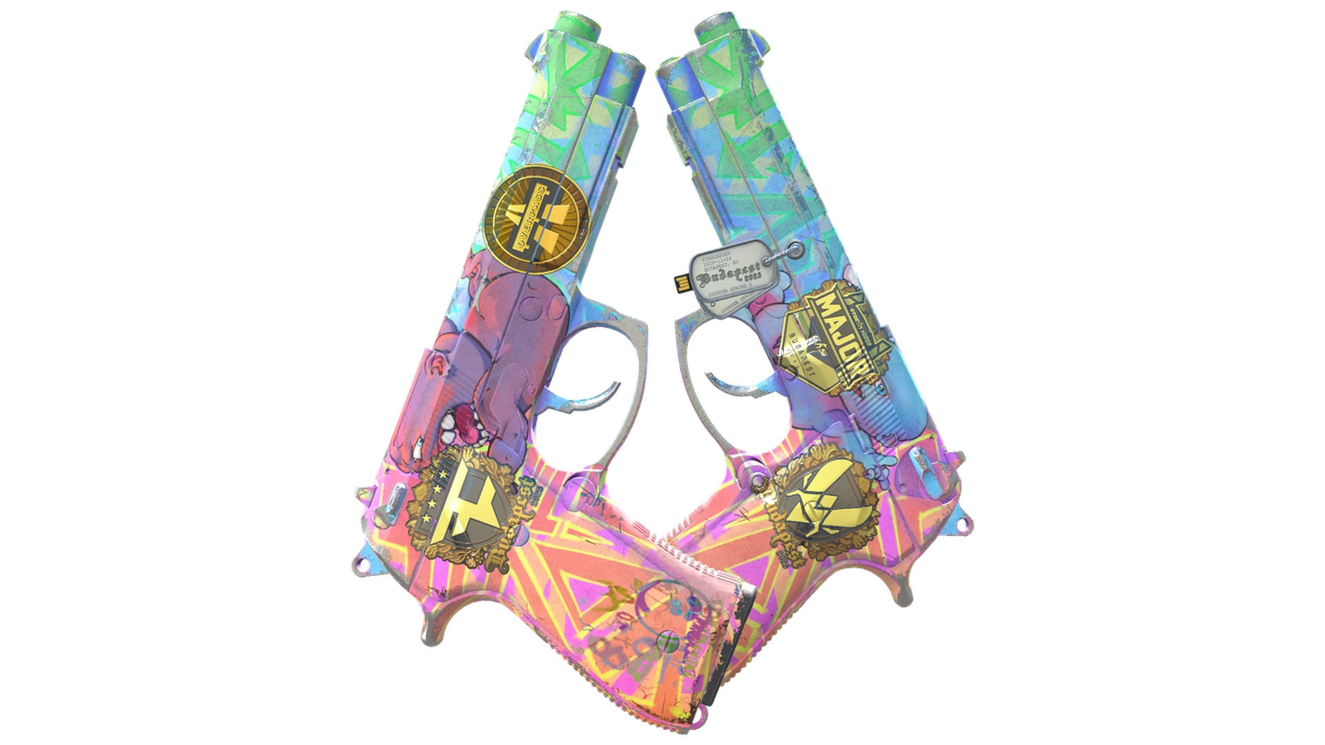 Souvenir Dual Berettas | Sweet Little Angels (Field-Tested)