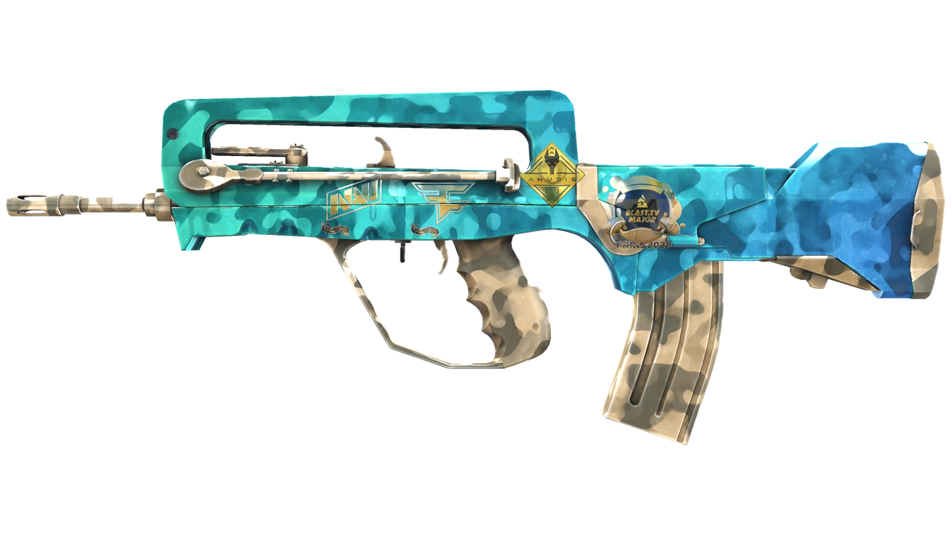 Souvenir FAMAS | Waters of Nephthys (Factory New)