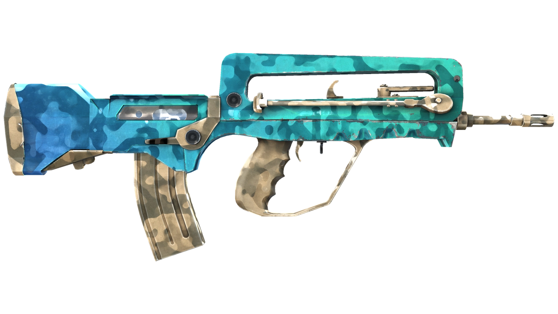 Souvenir FAMAS | Waters of Nephthys (Field-Tested)