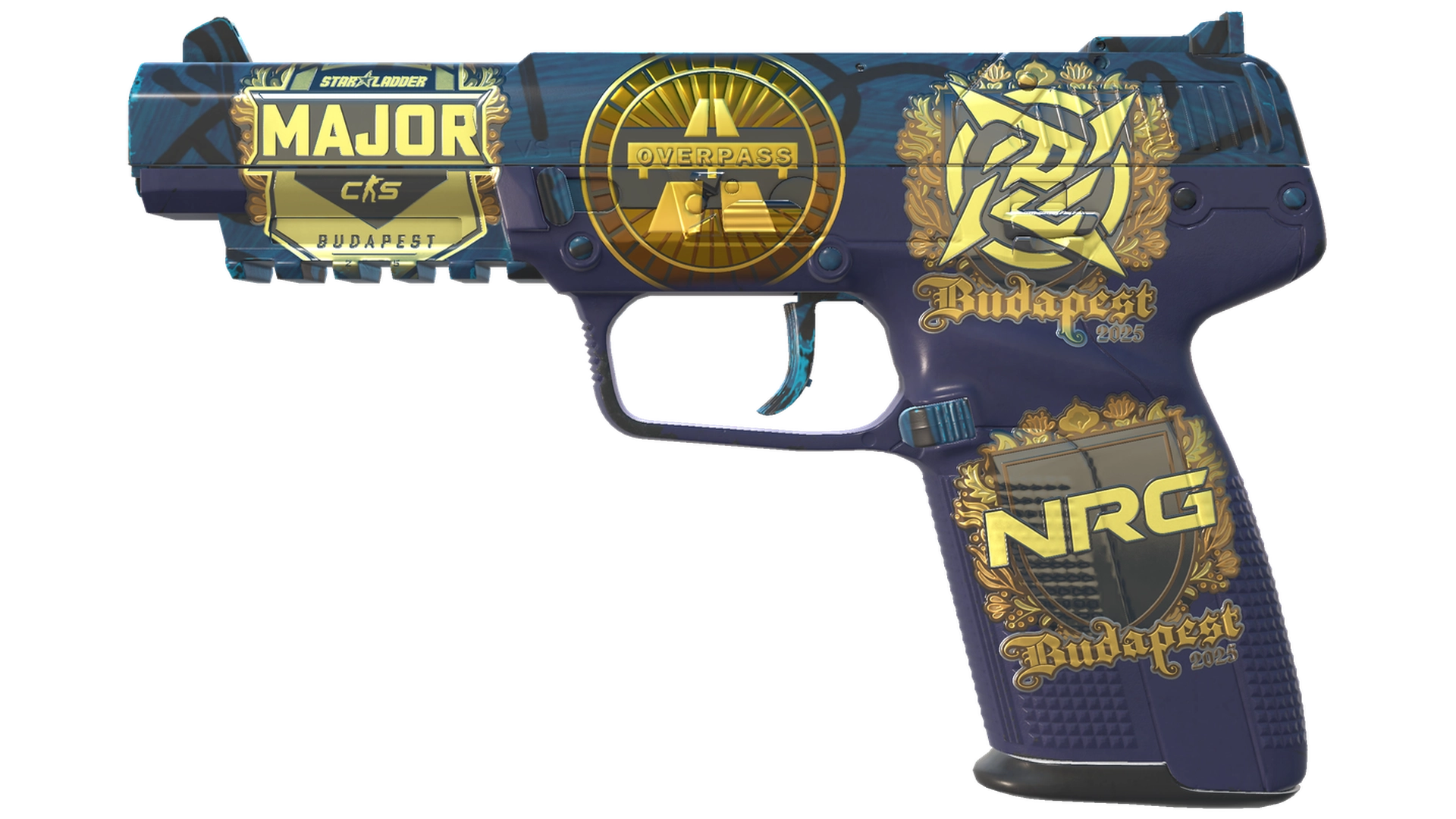 Souvenir Five-SeveN | Midnight Paintover (Minimal Wear)