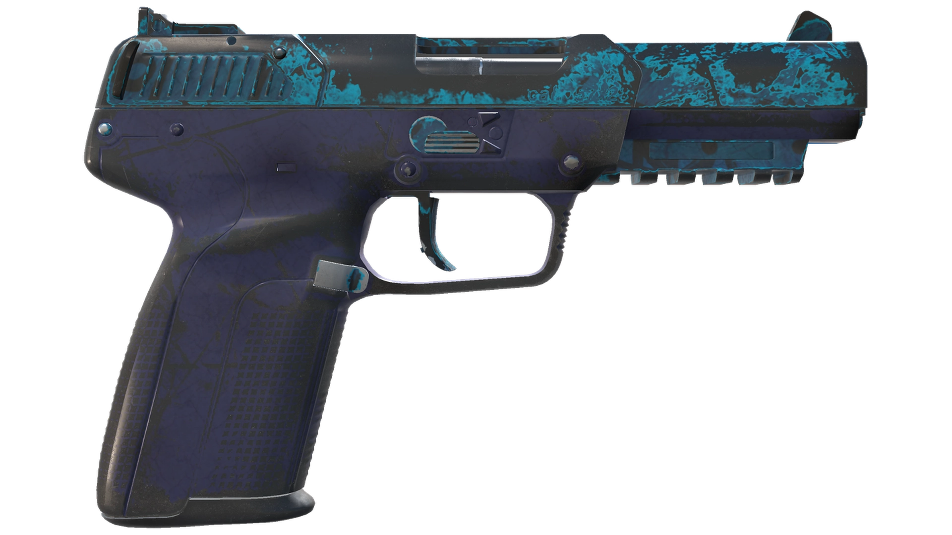 Souvenir Five-SeveN | Midnight Paintover (Well-Worn)