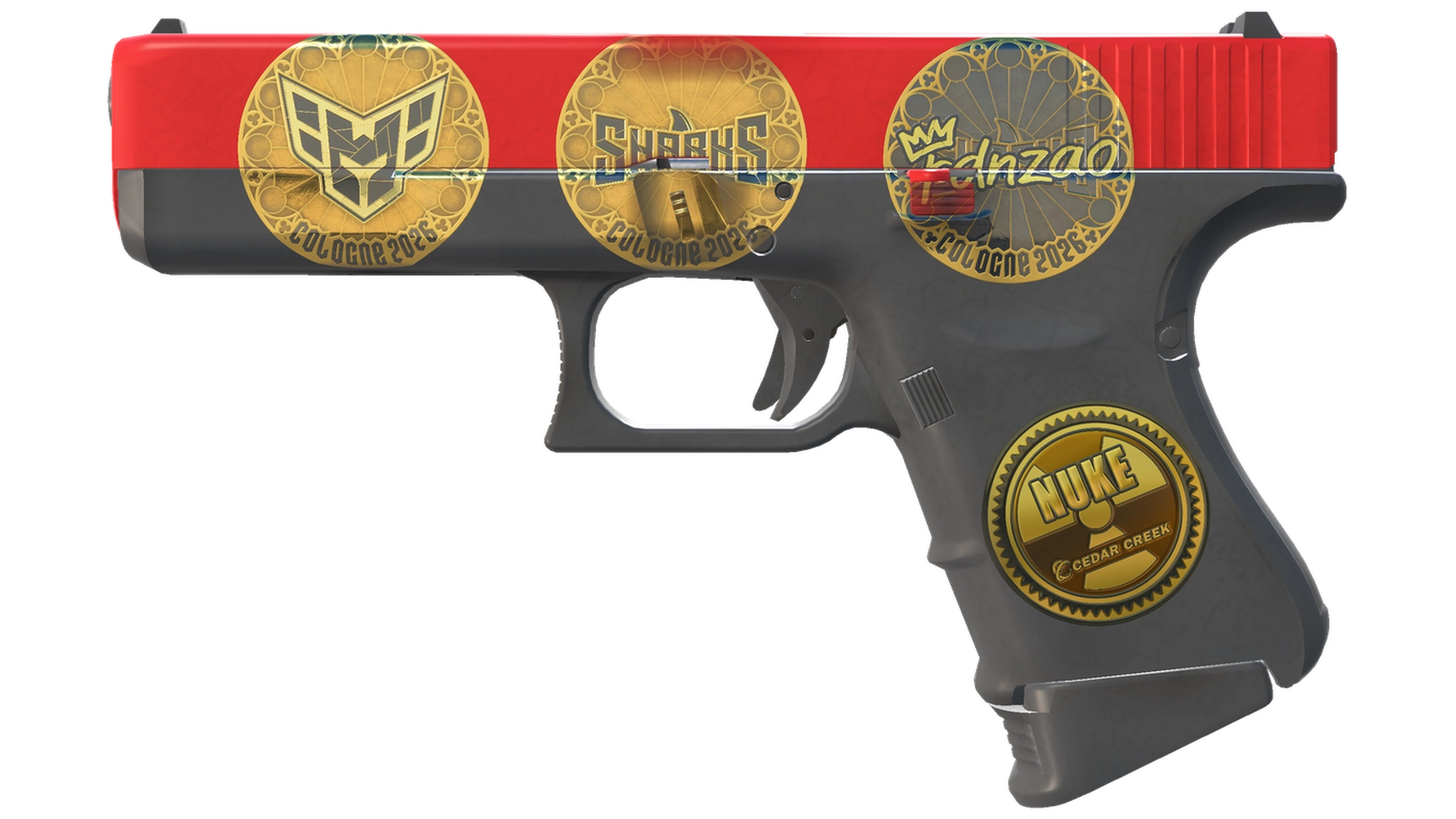 Souvenir Glock-18 | Candy Apple (Factory New)