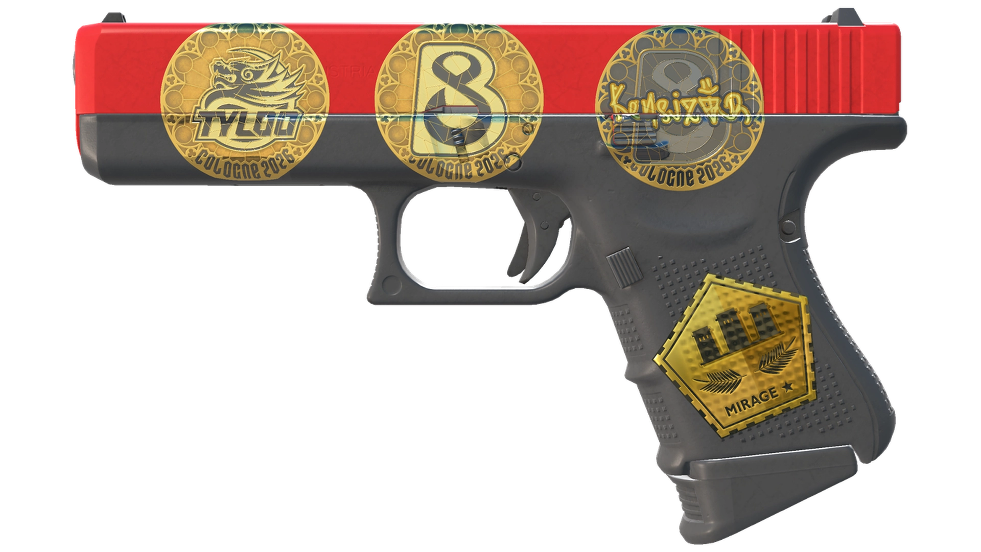 Souvenir Glock-18 | Candy Apple (Factory New)