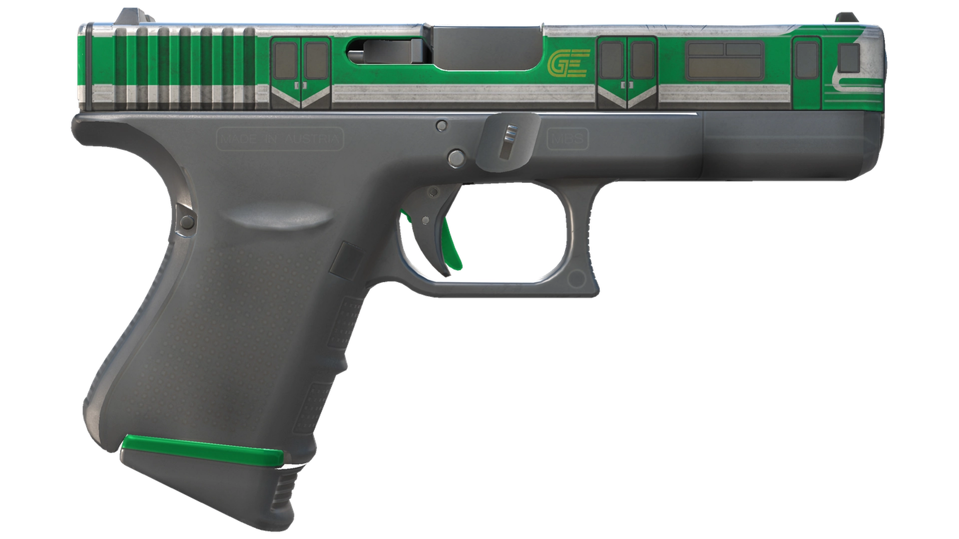 Souvenir Glock-18 | Green Line (Factory New)