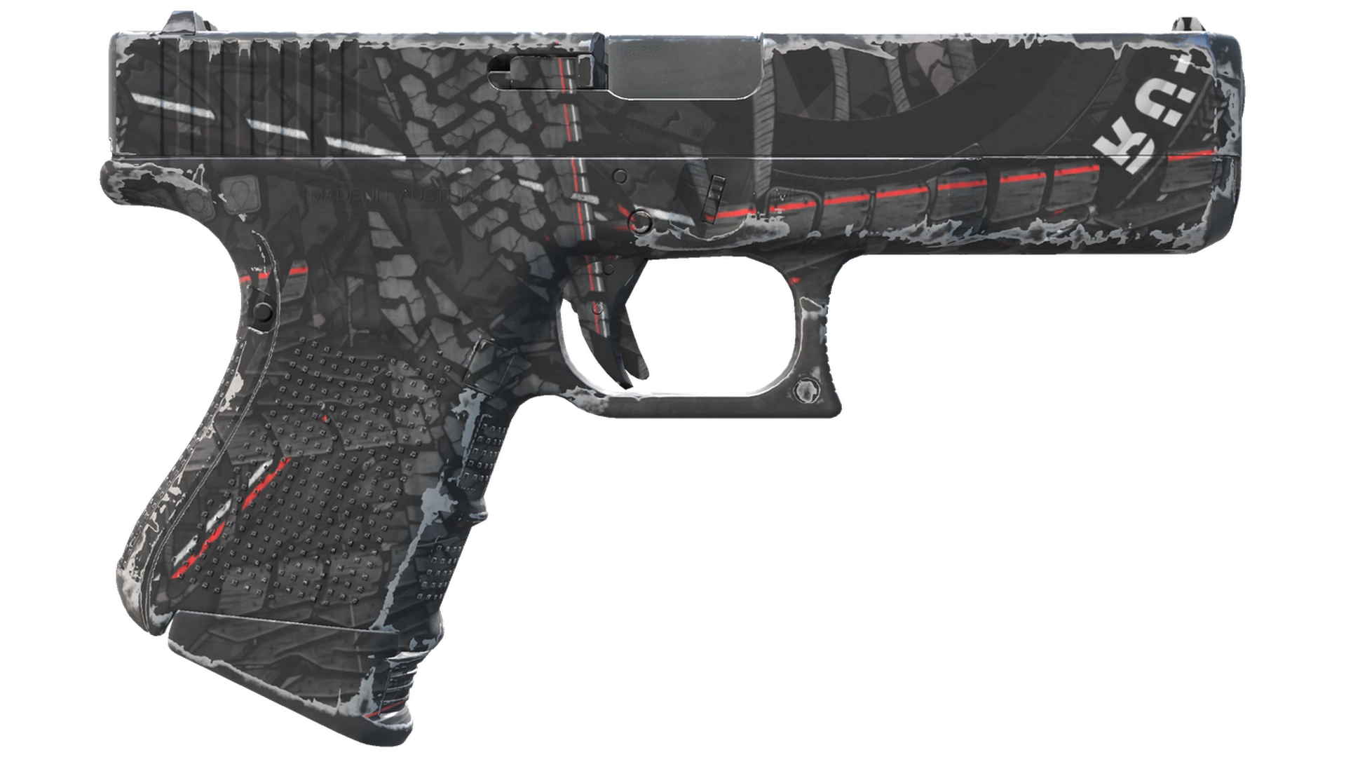 Souvenir Glock-18 | Red Tire (Minimal Wear)