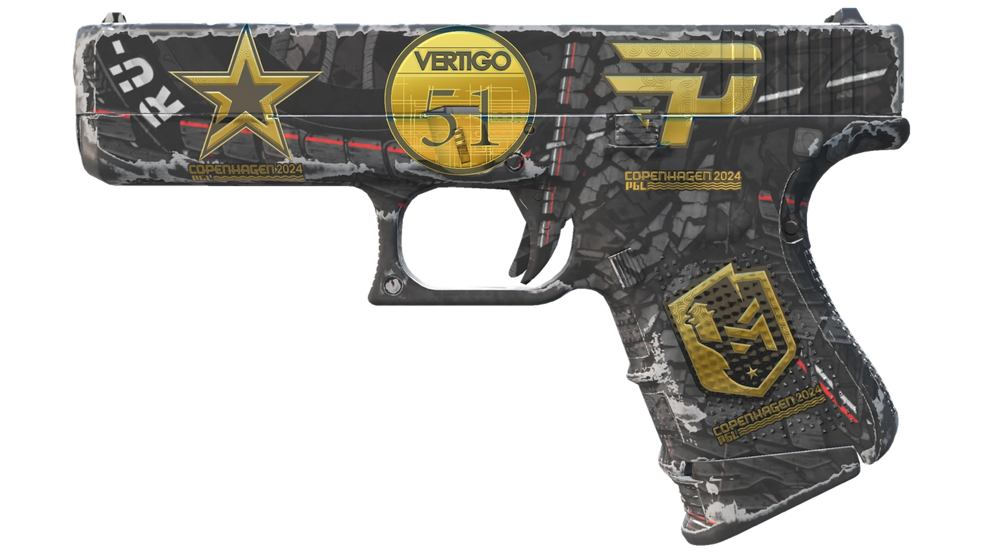 Souvenir Glock-18 | Red Tire (Minimal Wear)