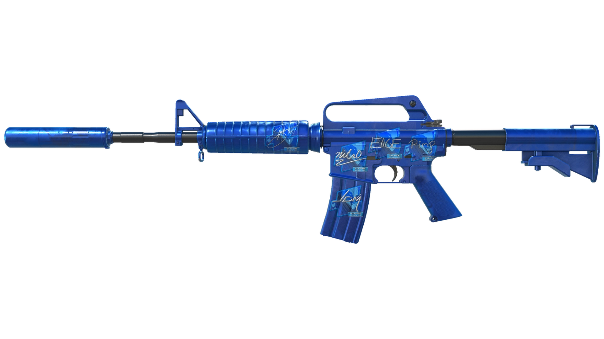 Blue Phosphor image