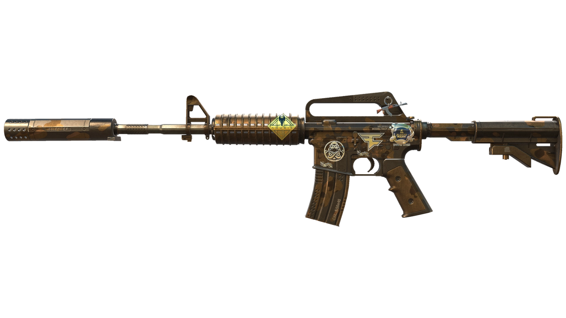 Souvenir M4A1-S | Mud-Spec (Battle-Scarred)