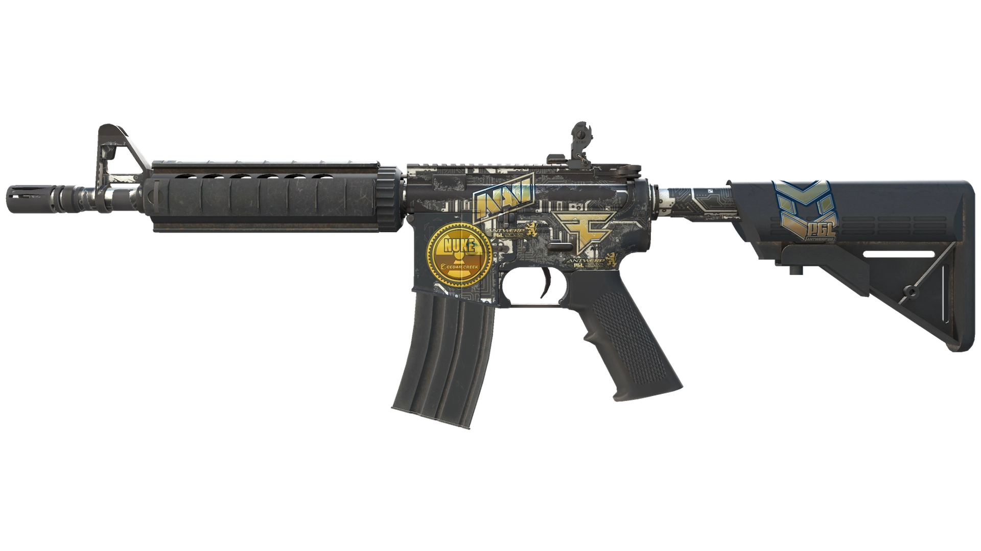 Souvenir M4A4 | Mainframe (Battle-Scarred)