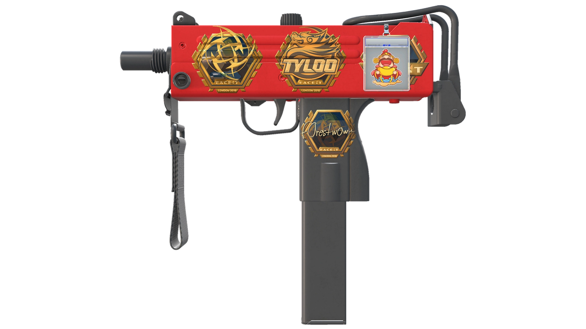 Сувенирный MAC-10 | Карамельное яблоко (Прямо с завода)