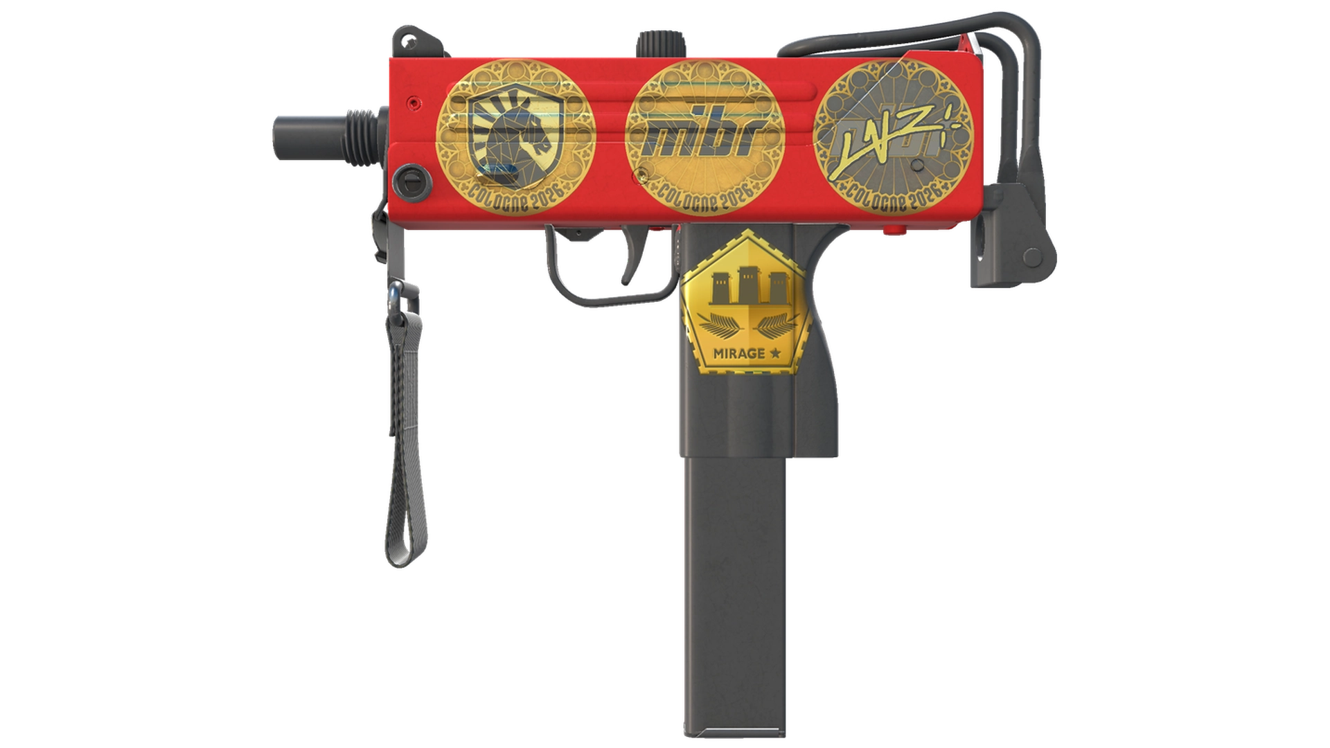 Souvenir MAC-10 | Candy Apple (Minimal Wear)