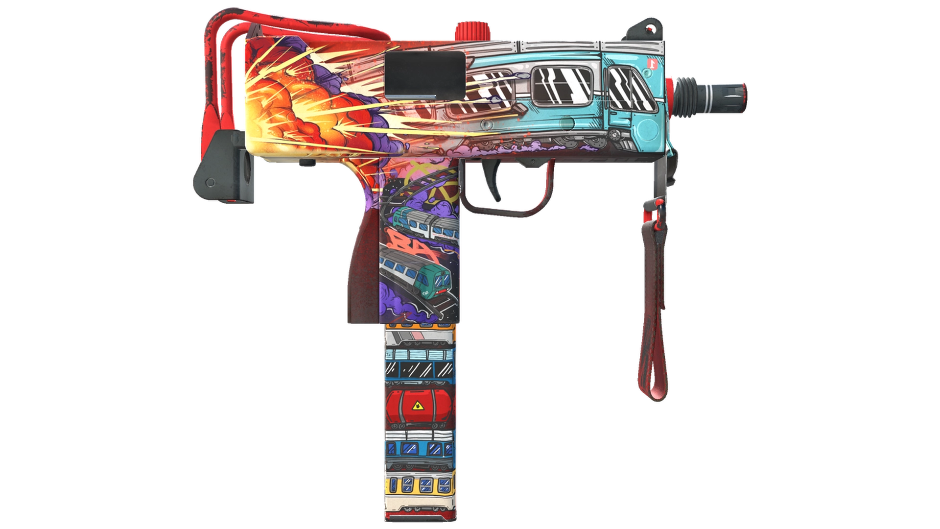 Сувенирный MAC-10 | Сход с рельсов (После полевых испытаний)