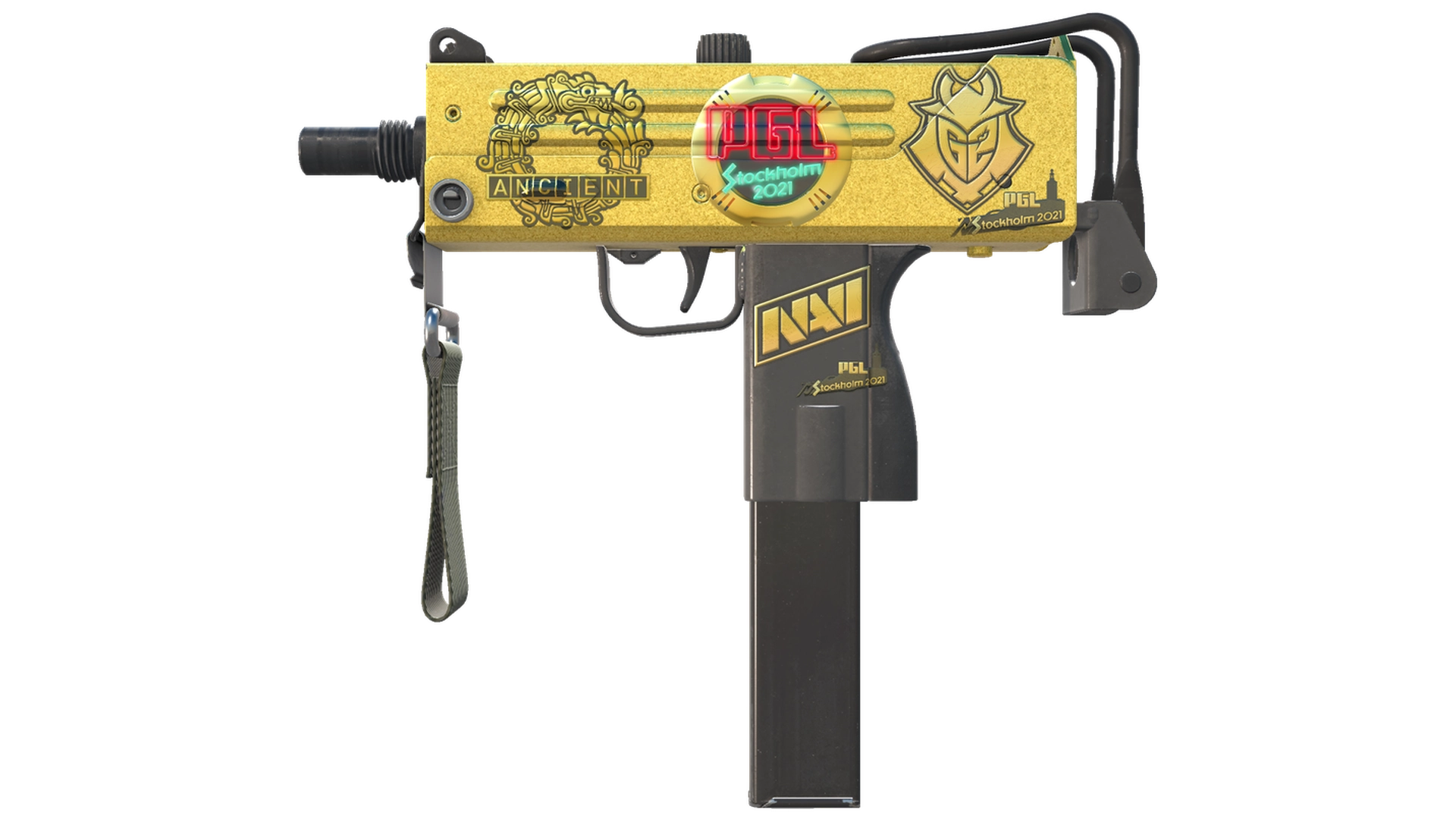 Souvenir MAC-10 | Gold Brick (Factory New)