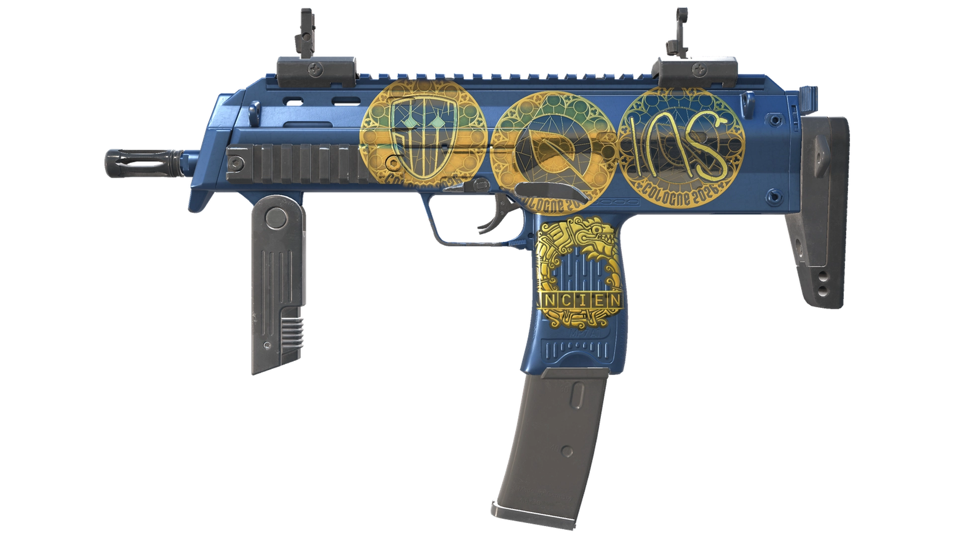 Сувенирный MP7 | Анодированная синева (Прямо с завода)