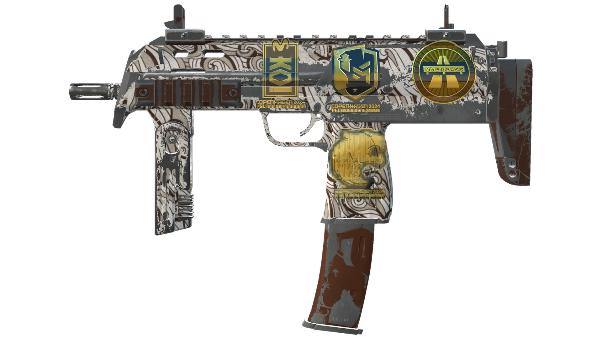 Souvenir MP7 | Gunsmoke (Well-Worn)