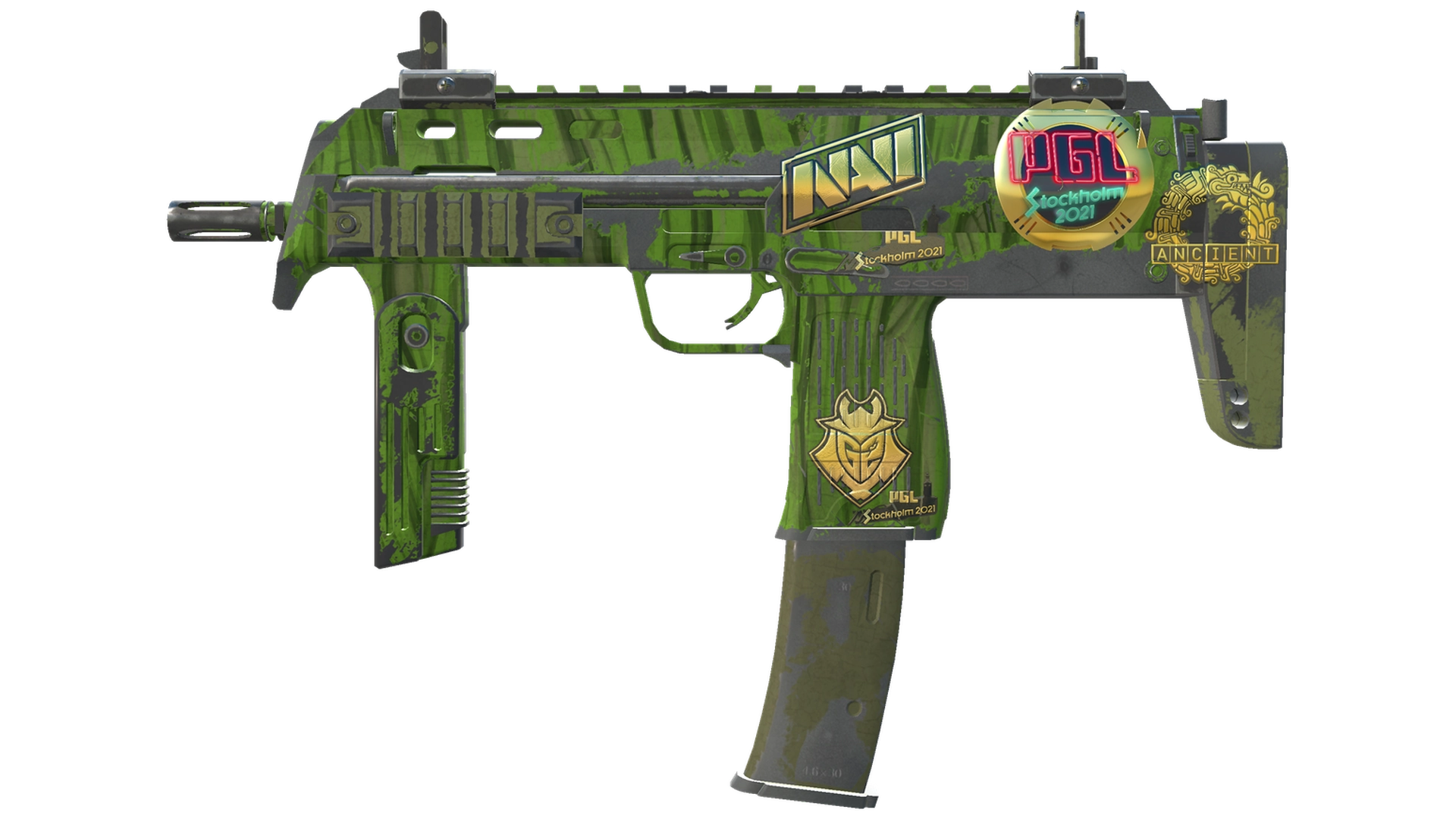 Souvenir MP7 | Tall Grass (Well-Worn)