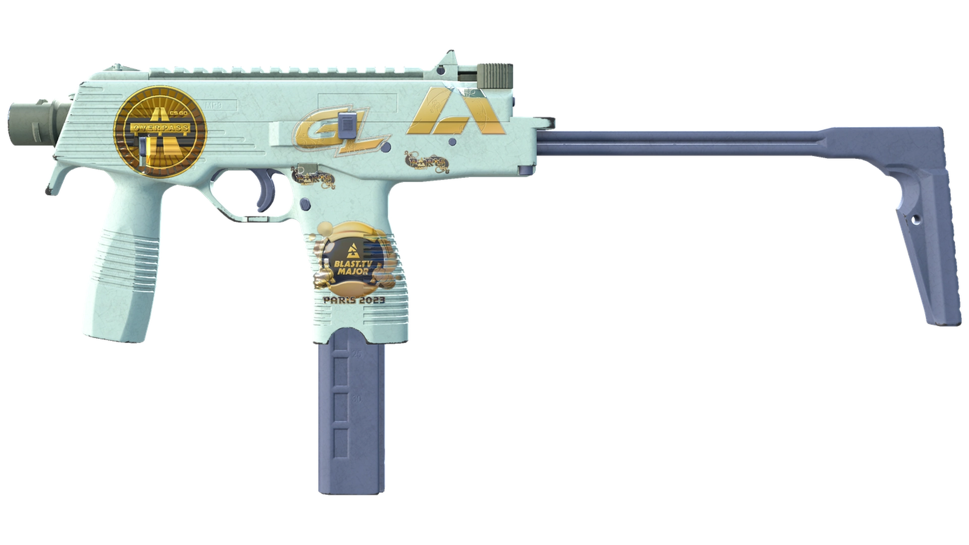 Souvenir MP9 | Storm (Minimal Wear)