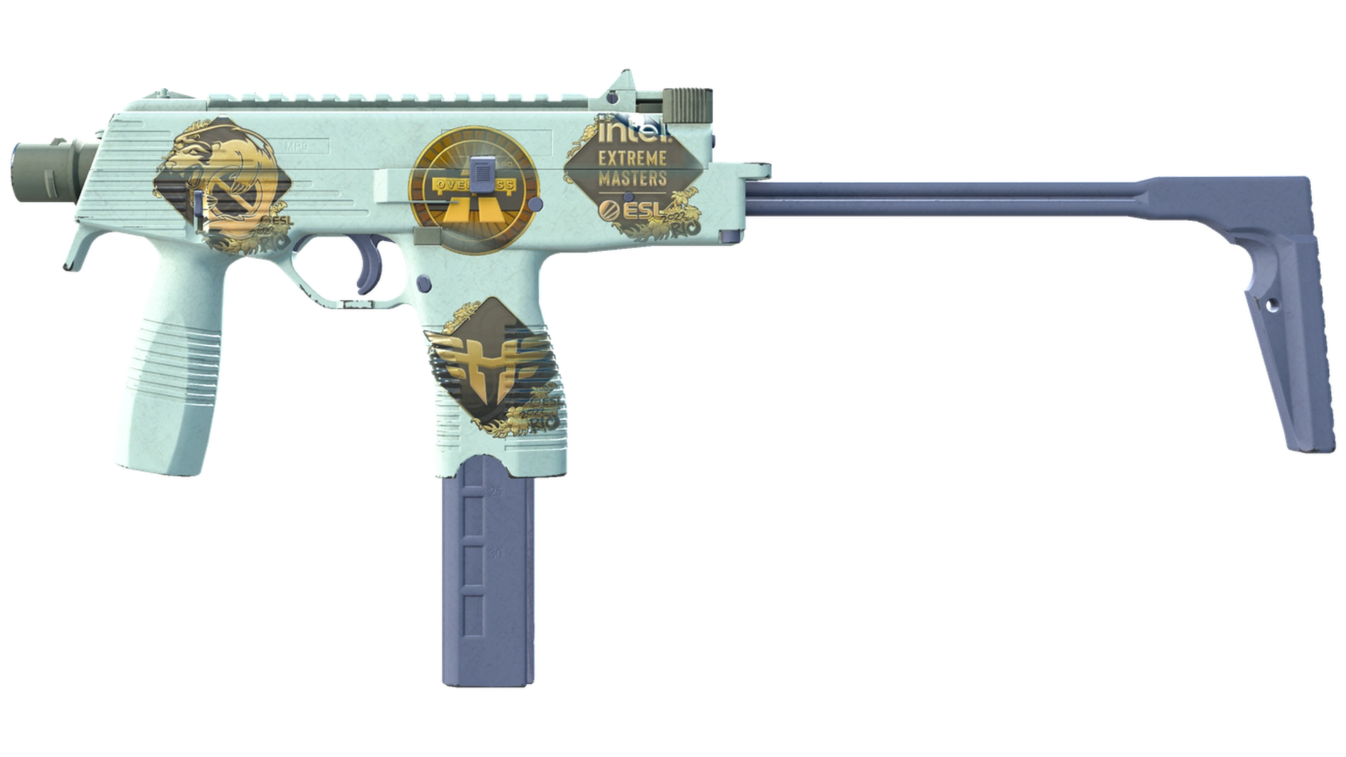 Сувенирный MP9 | Гроза (Немного поношенное)