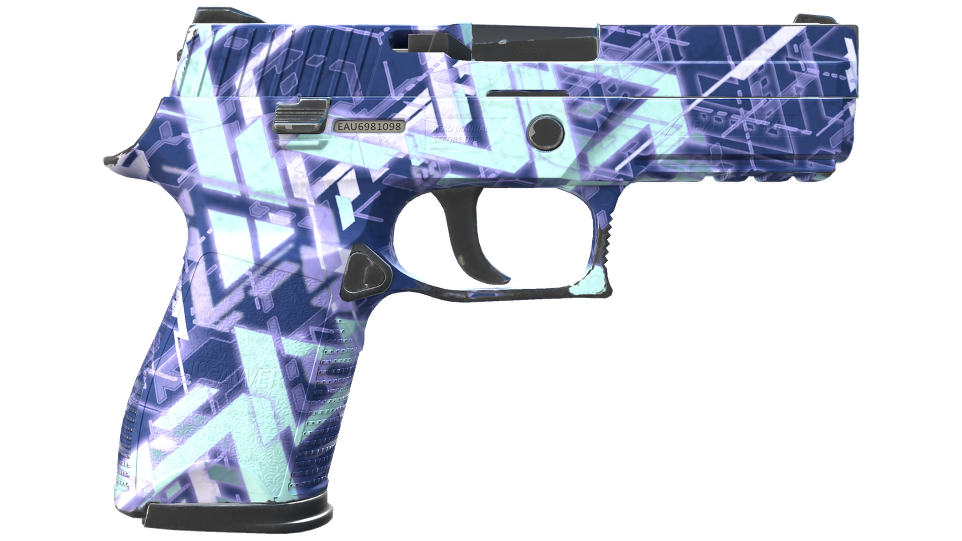 Souvenir P250 | Digital Architect (Field-Tested)