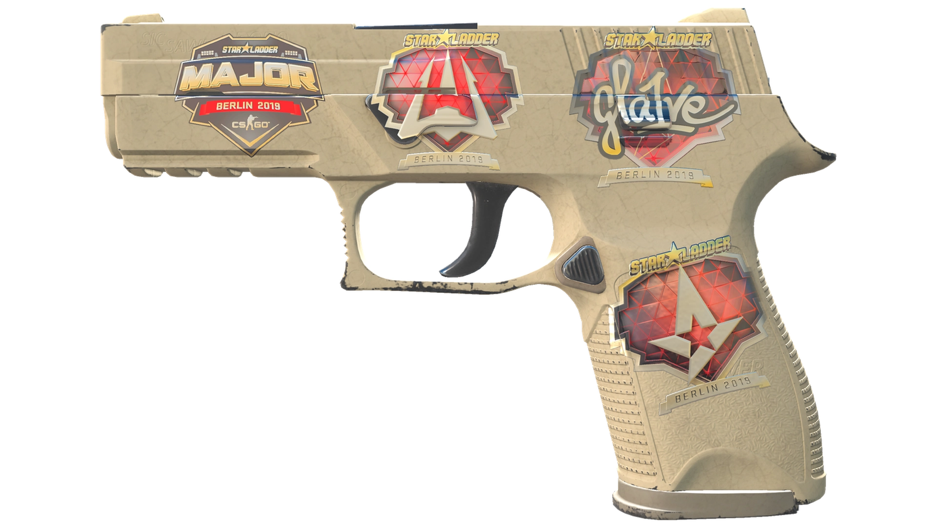 Souvenir P250 | Sand Dune (Minimal Wear)