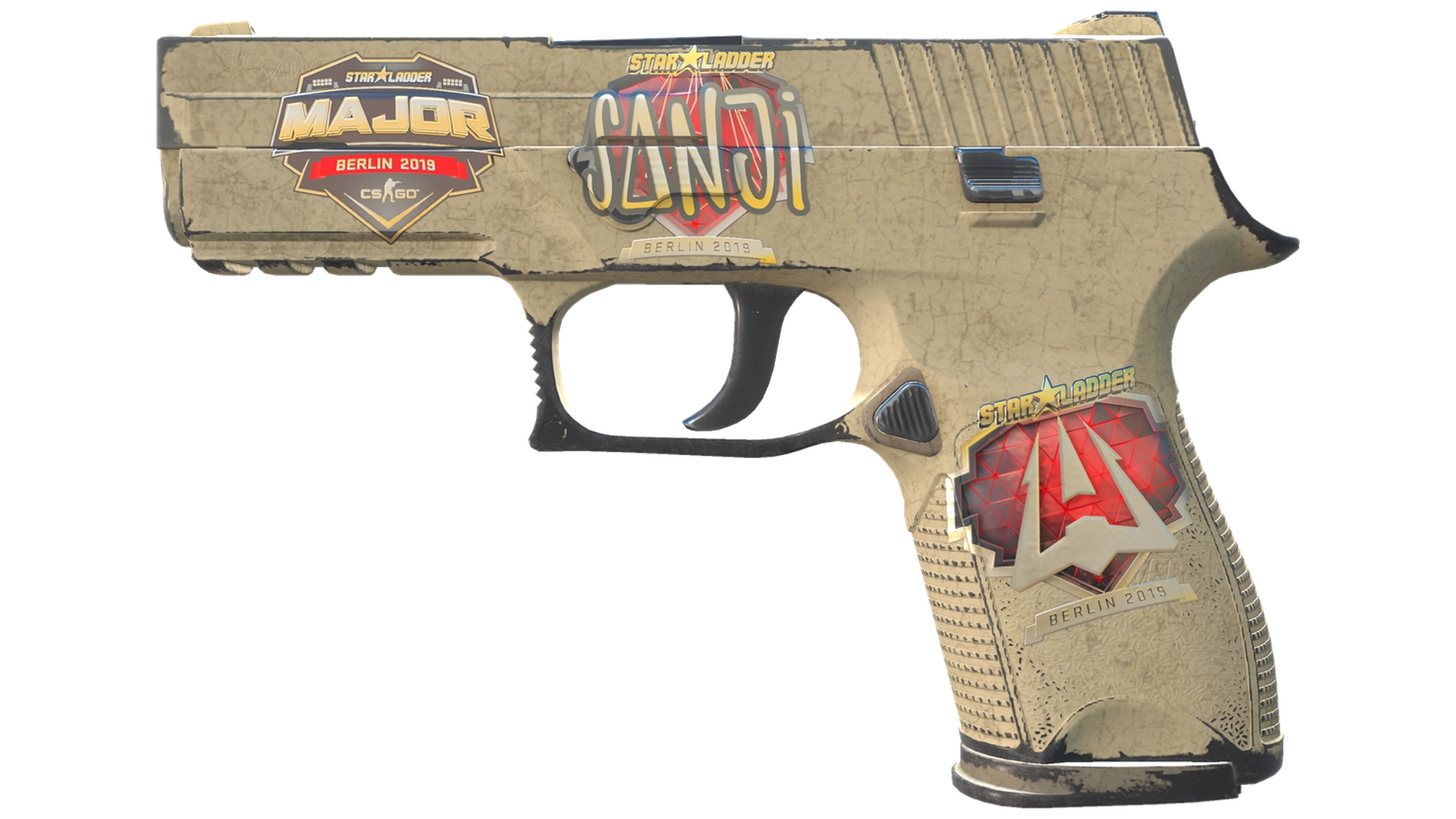 Сувенирный P250 | Песчаные дюны (Поношенное)