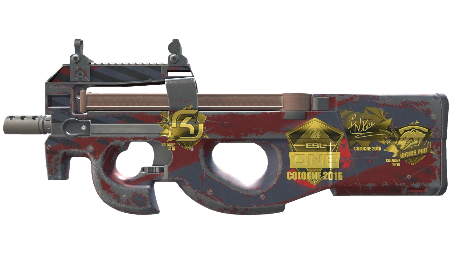 Souvenir P90 | Fallout Warning (Field-Tested)