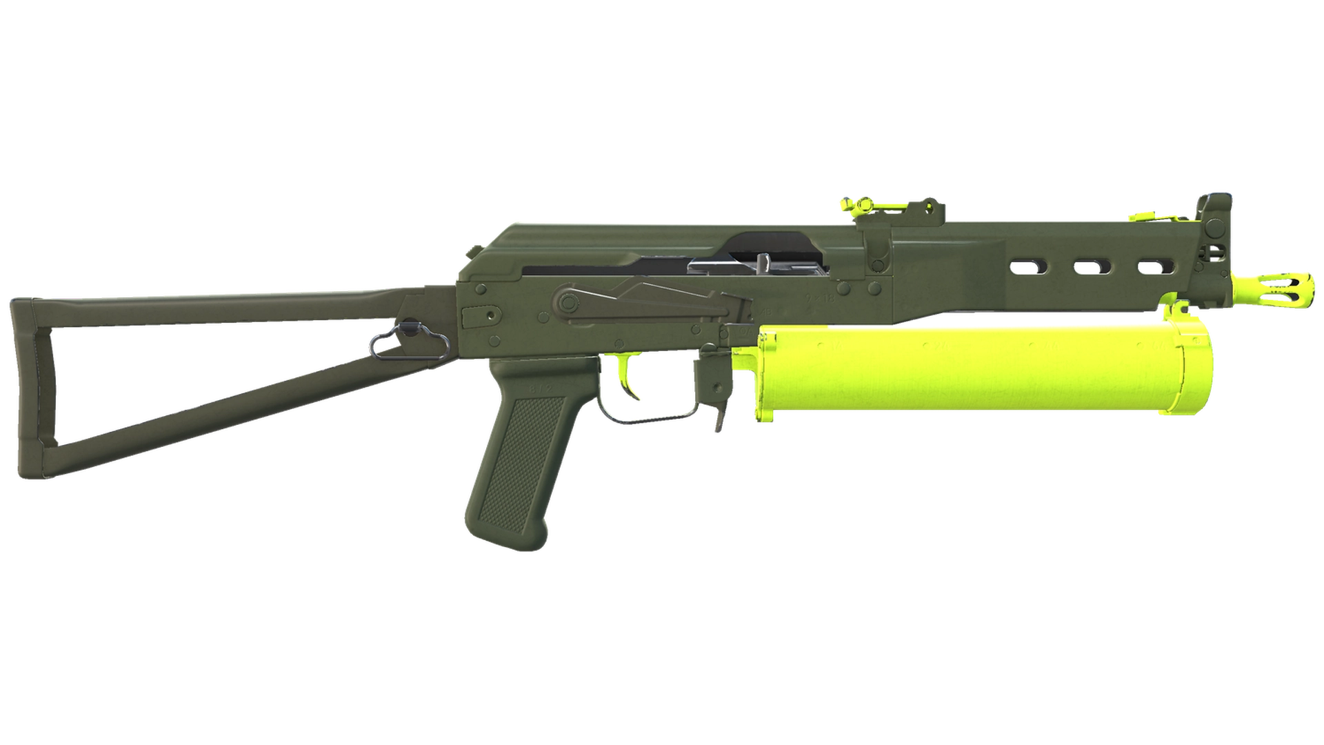 Souvenir PP-Bizon | Chemical Green (Minimal Wear)