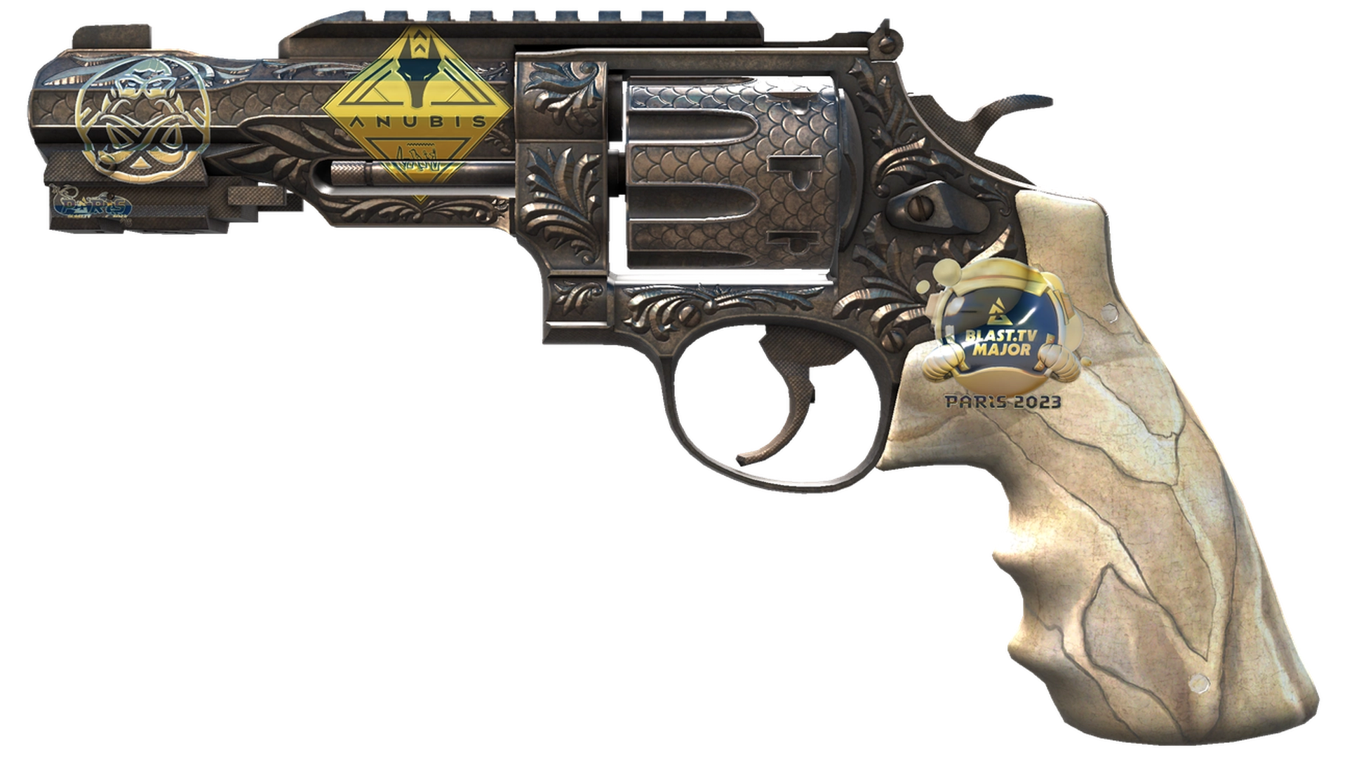 Souvenir R8 Revolver | Inlay (Battle-Scarred)