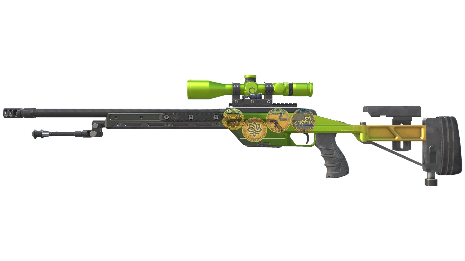 Сувенирный SSG 08 | Кислотный градиент (Прямо с завода)