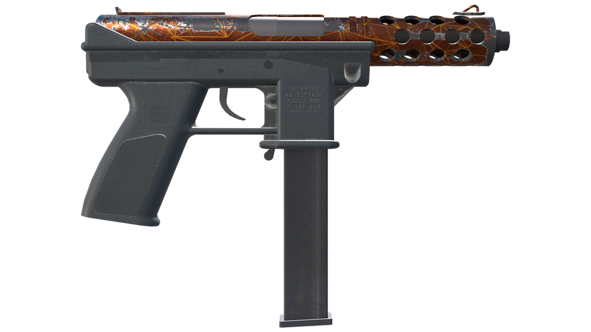 Souvenir Tec-9 | Red Quartz (Field-Tested)
