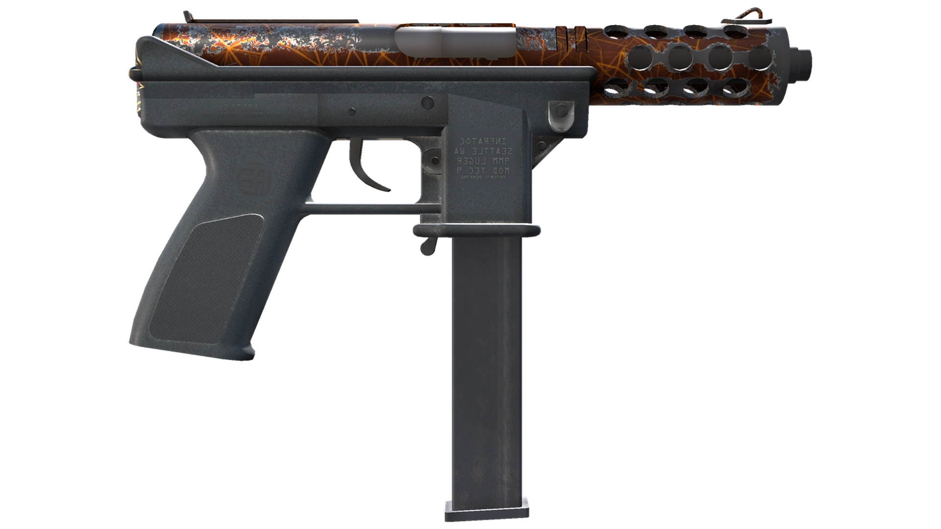 Souvenir Tec-9 | Red Quartz (Field-Tested)