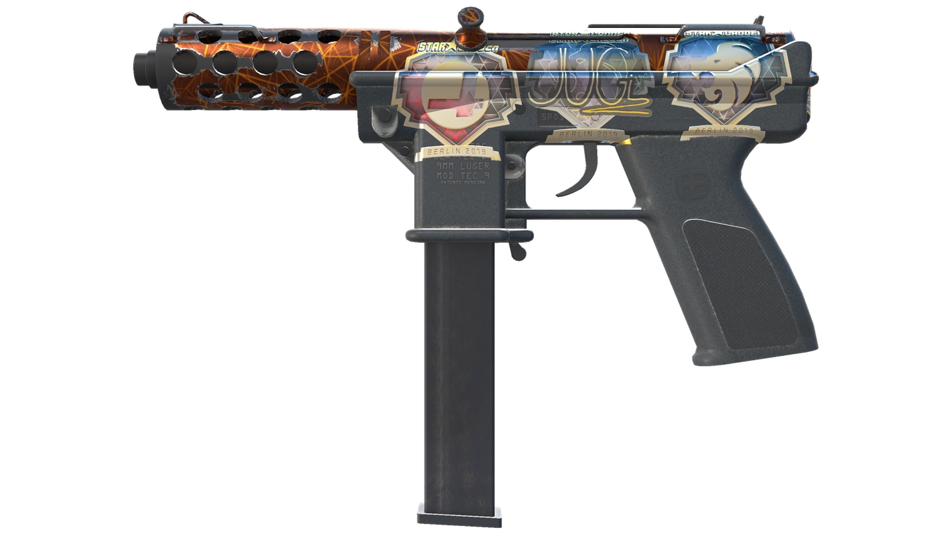 Souvenir Tec-9 | Red Quartz (Field-Tested)