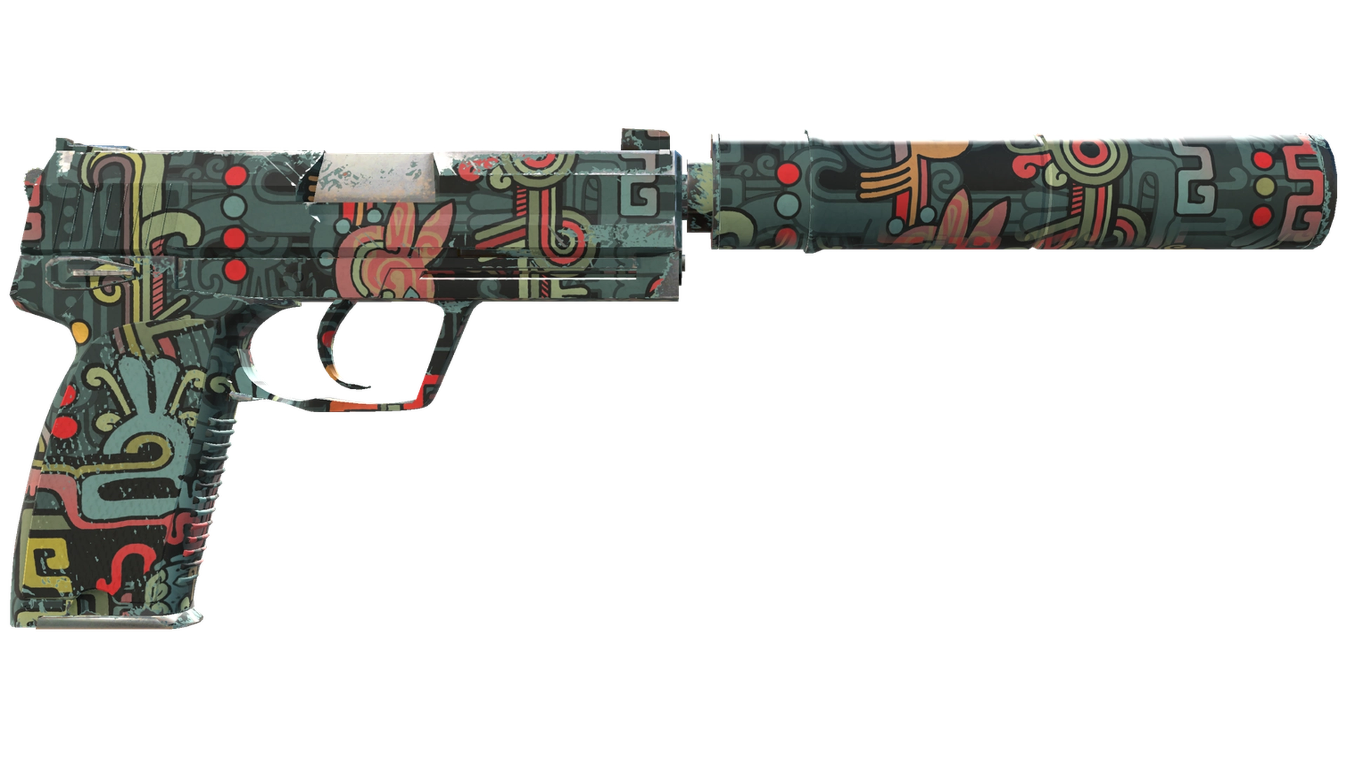 Souvenir USP-S | Ancient Visions (Minimal Wear)