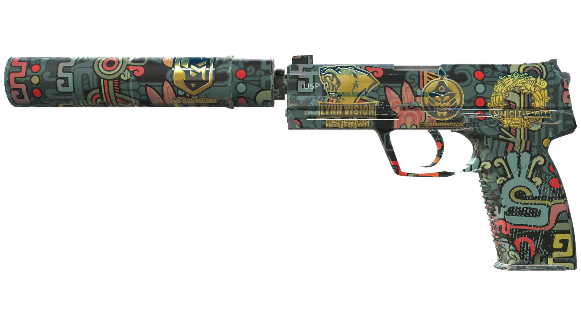 Souvenir USP-S | Ancient Visions (Minimal Wear)