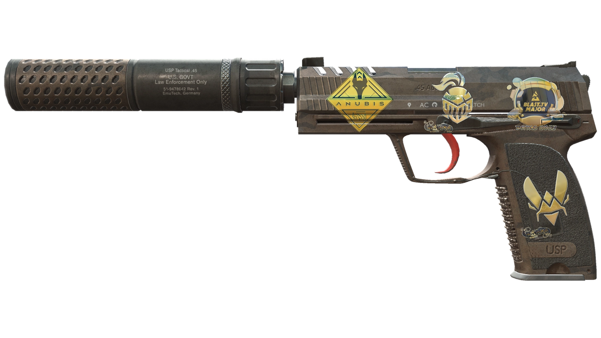 Souvenir USP-S | Desert Tactical (Well-Worn)