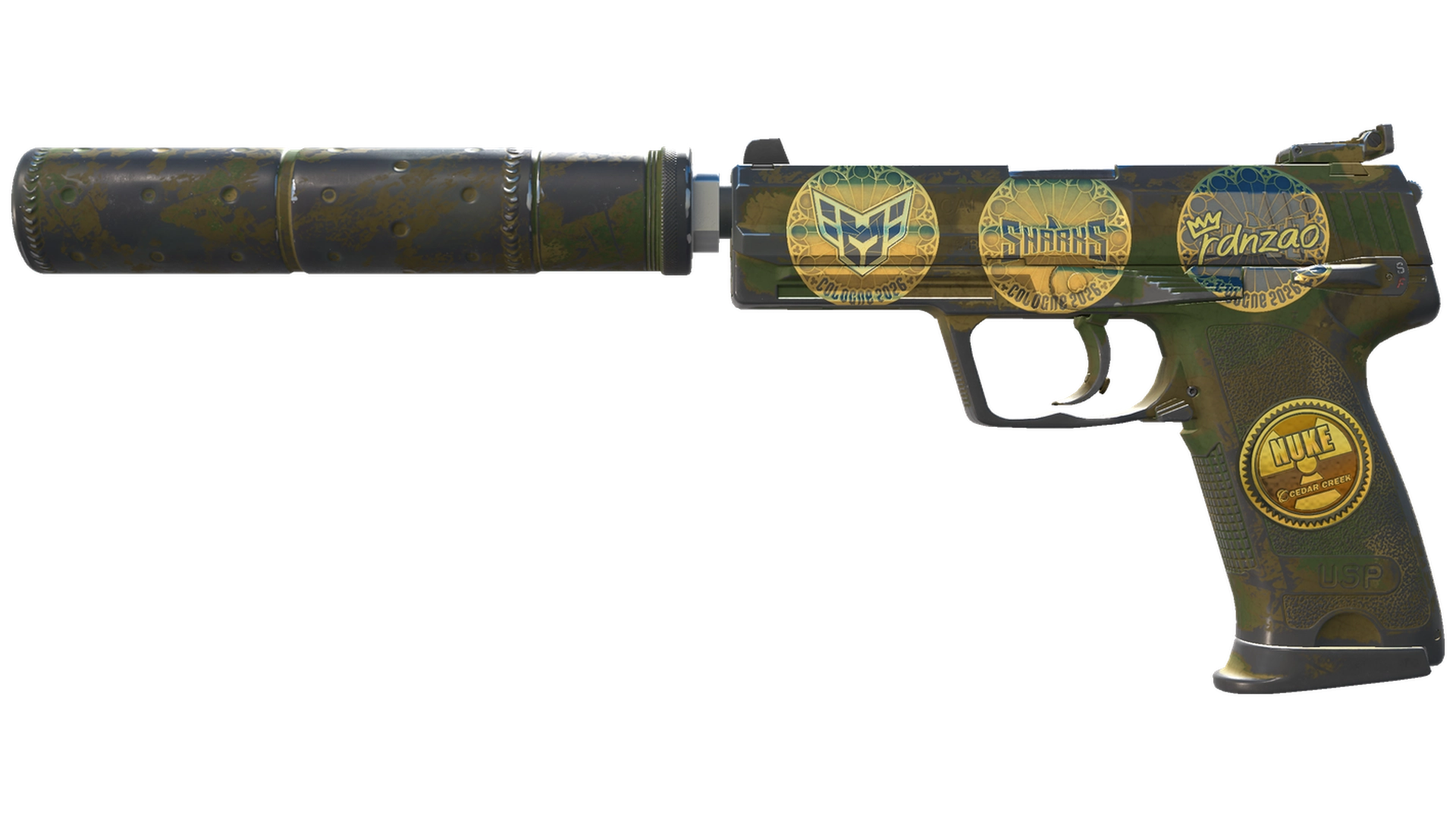 Souvenir USP-S | Forest Leaves (Well-Worn)