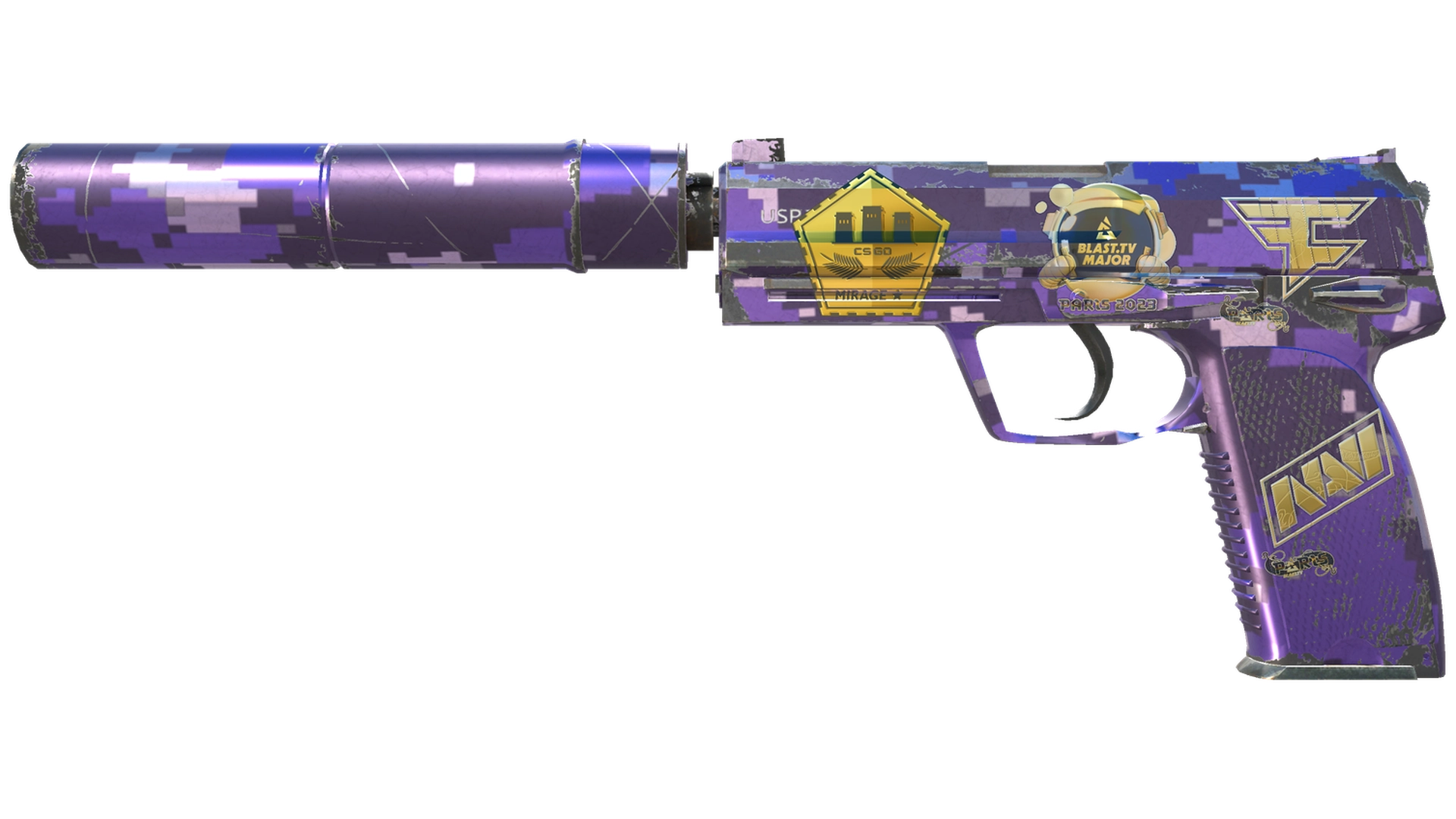 Souvenir USP-S | Purple DDPAT (Field-Tested)
