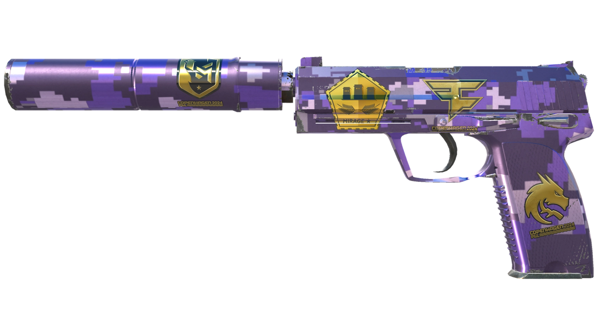 Souvenir USP-S | Purple DDPAT (Minimal Wear)