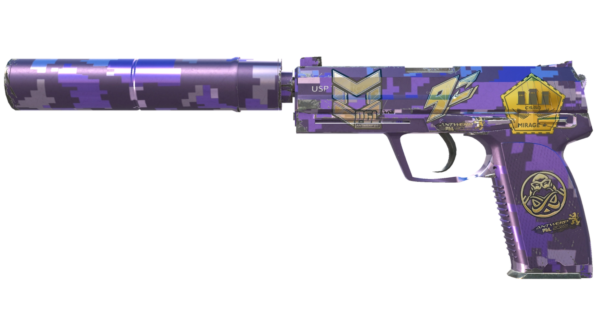 Souvenir USP-S | Purple DDPAT (Minimal Wear)