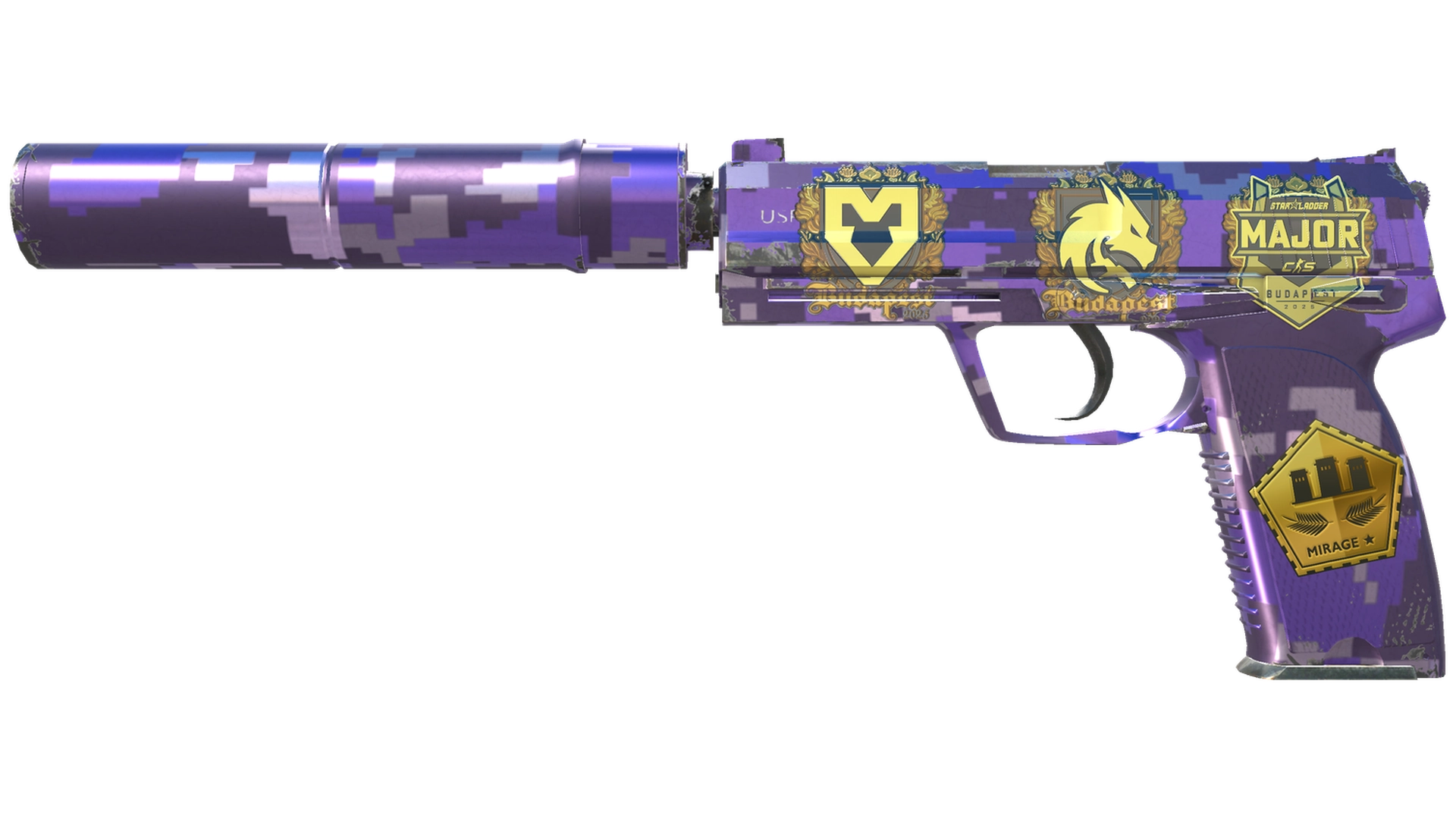Souvenir USP-S | Purple DDPAT (Minimal Wear)