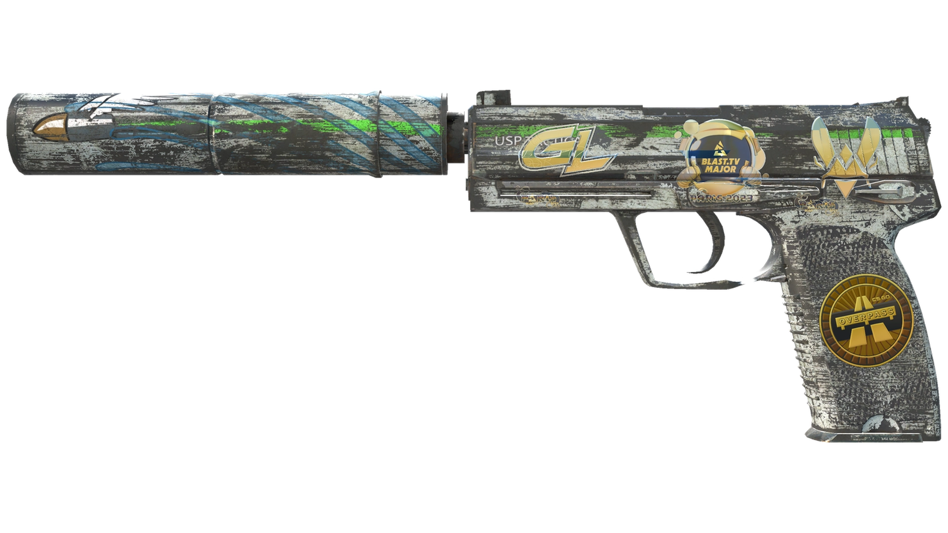 Souvenir USP-S | Road Rash (Battle-Scarred)