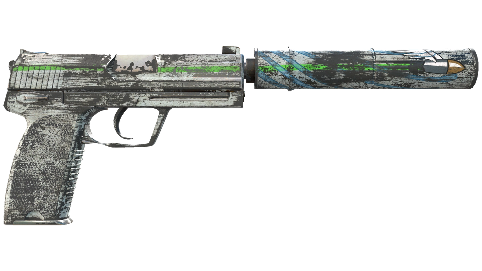 Souvenir USP-S | Road Rash (Battle-Scarred)