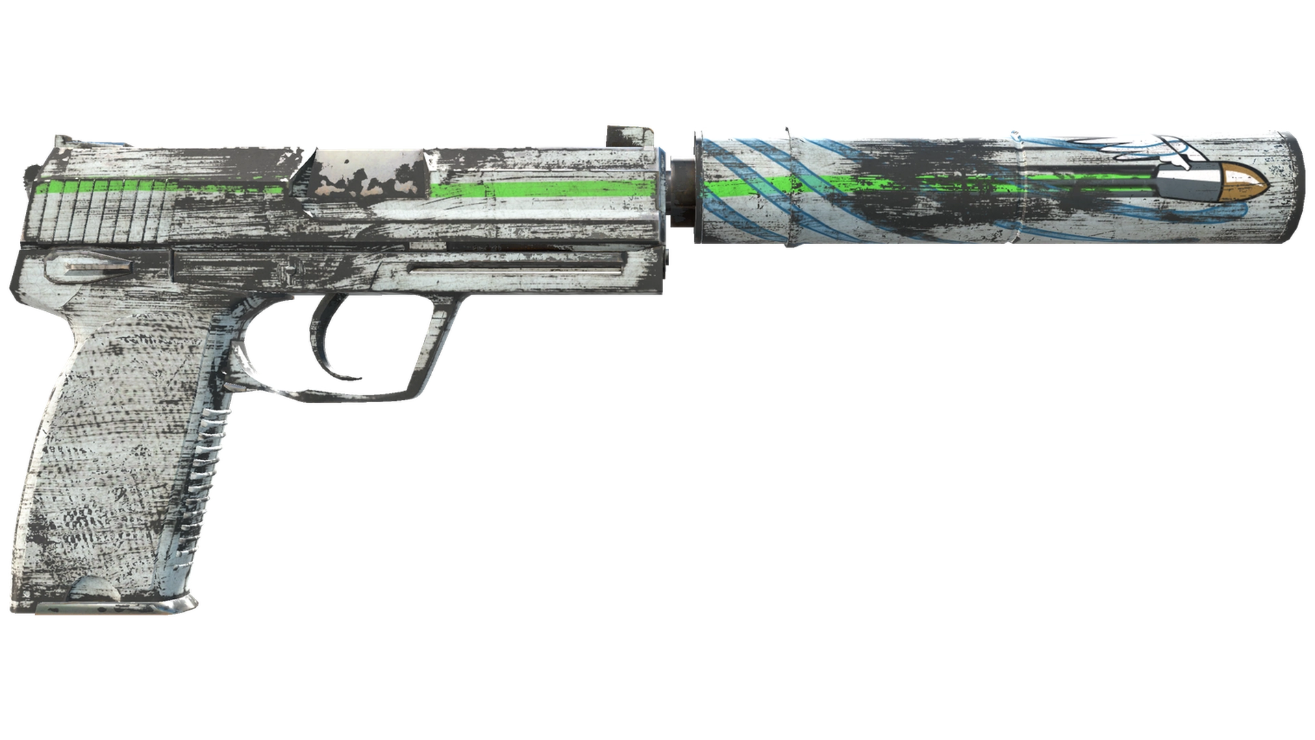 Souvenir USP-S | Road Rash (Well-Worn)