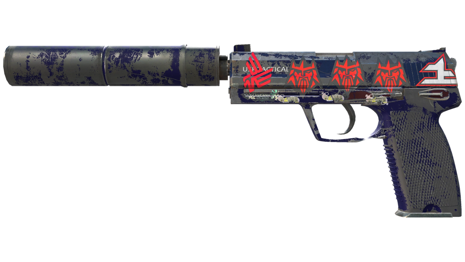 Souvenir USP-S | Royal Blue (Battle-Scarred)