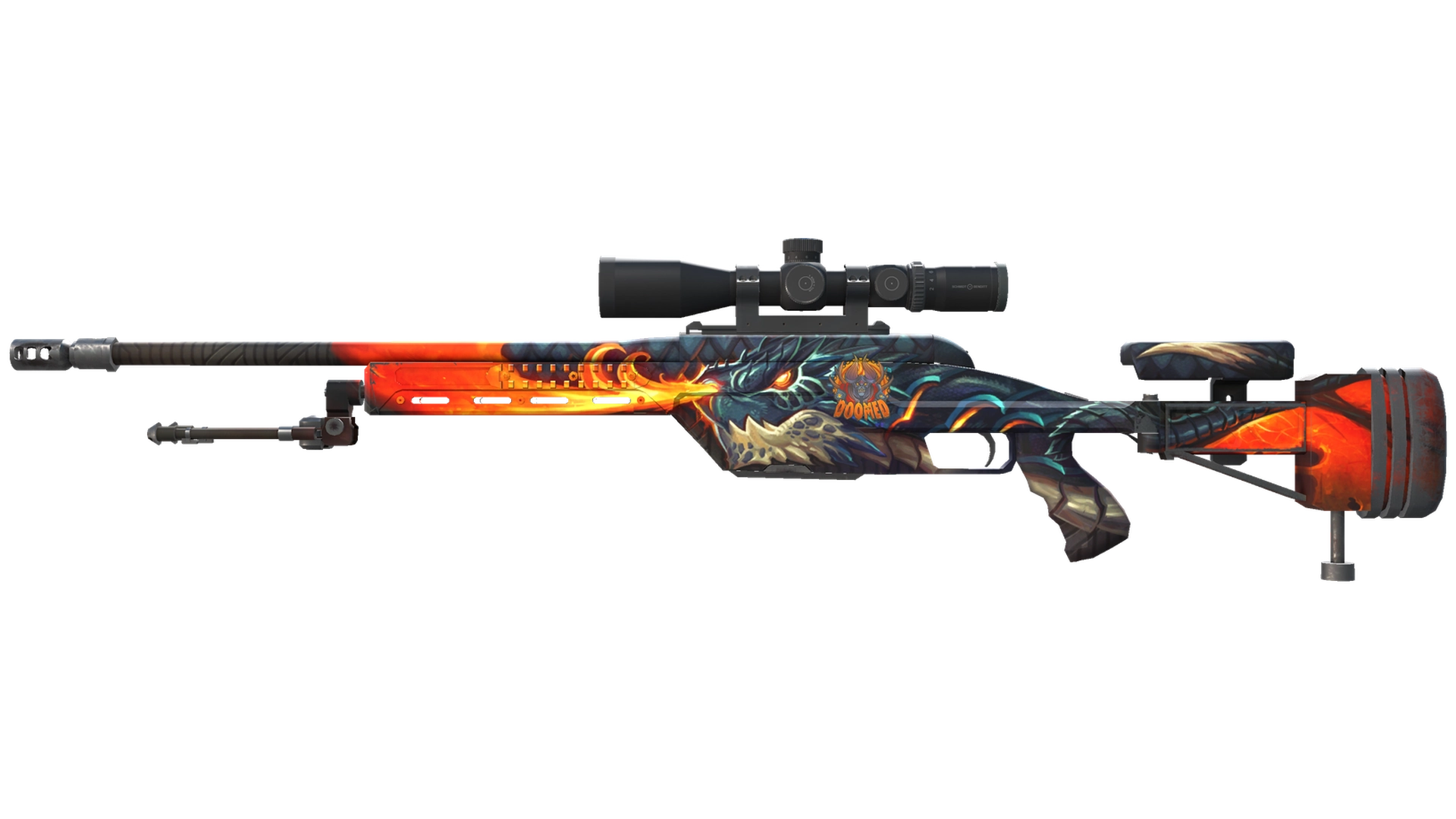 SSG 08 | Dragonfire (Factory New)
