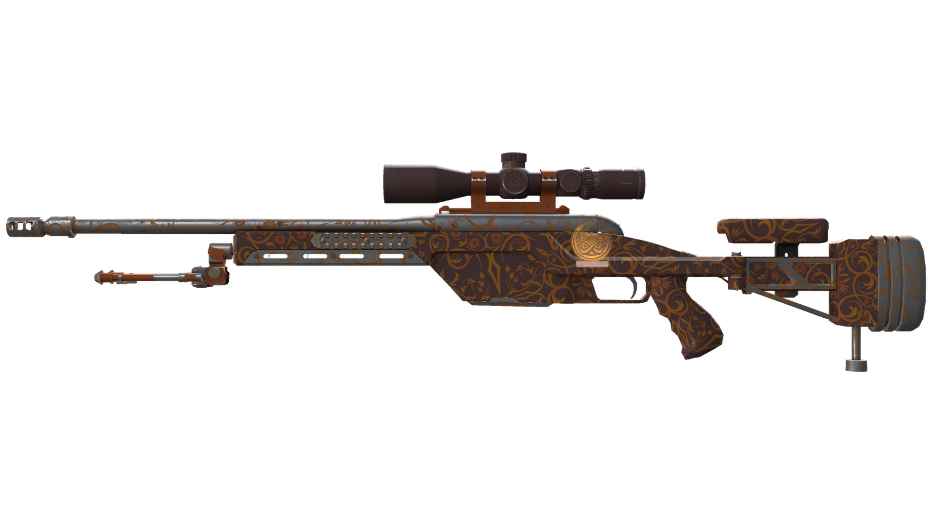 SSG 08 | Orange Filigree (Factory New)