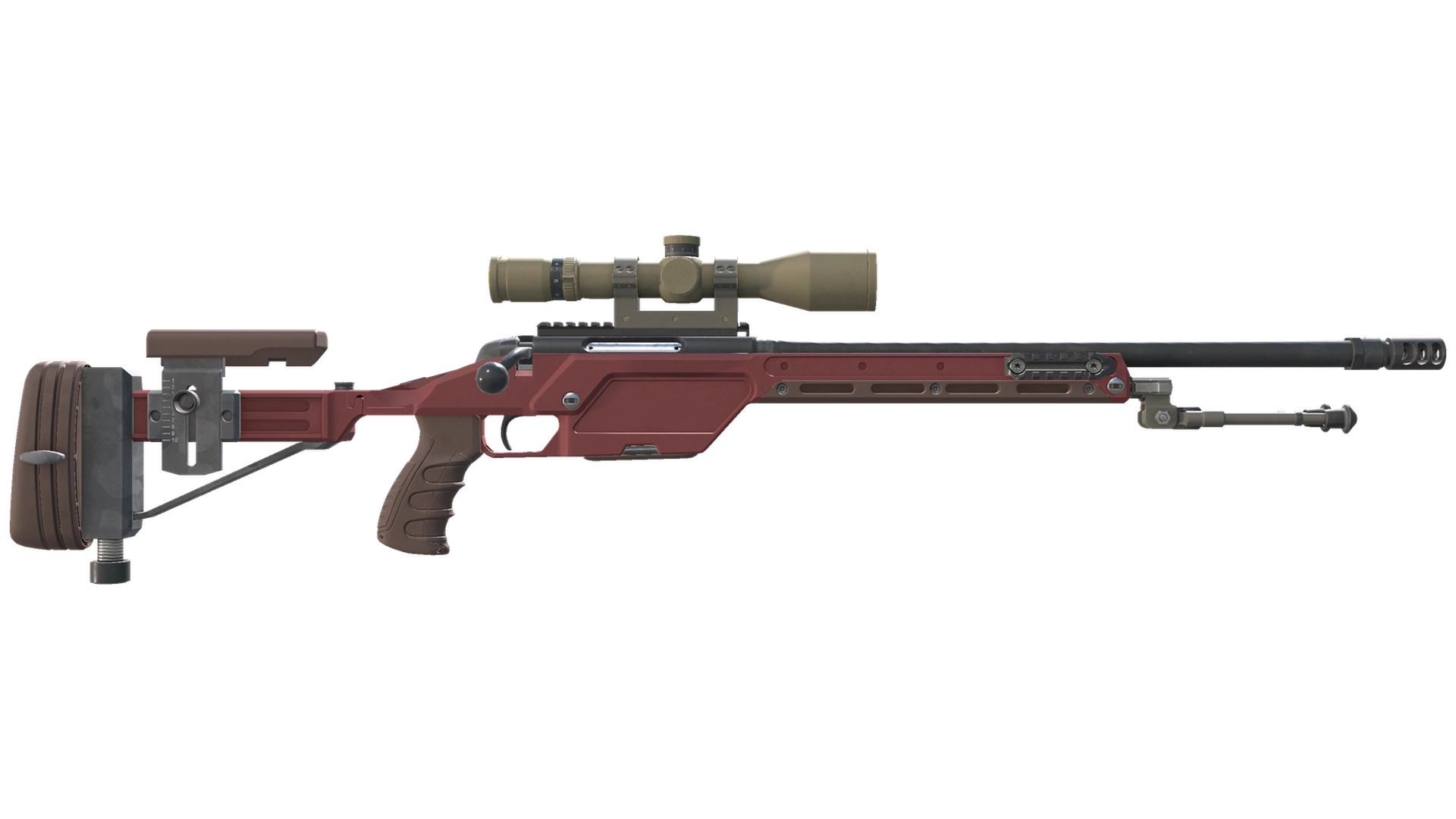 SSG 08 | Red Stone (Factory New)